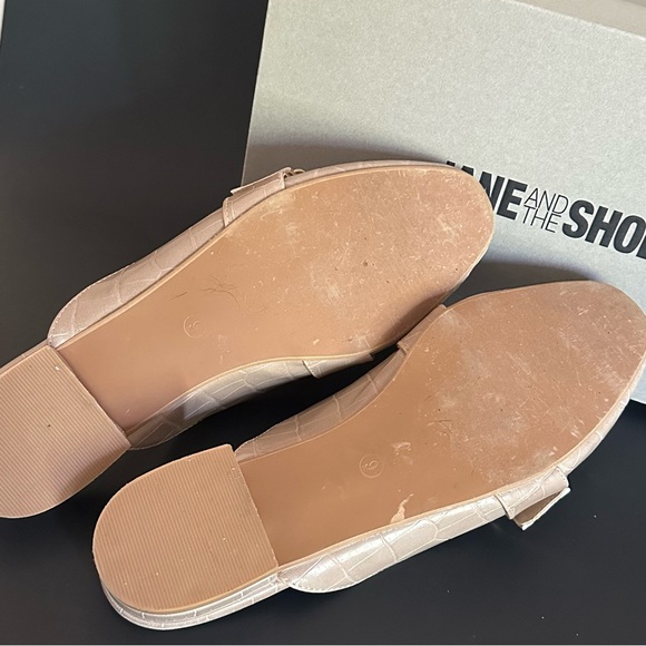 Jane and the Shoe beige crocodile Isla - Picture 7 of 9